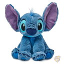 【4/30日限定★円高還元!!510円クーポン】ディズニーストア Disney 公式スティッチ ミディアム ソフト トイ 子供用人形 ふわふわの質感と刺繍のディ...