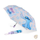 【14-15日限定!1000円クーポン20名様】ディズニー Disney スティッチ 自動傘 大人 ティーン キッズ用 折りたたみ傘 伸縮傘 軽量 旅行 通学 通勤用