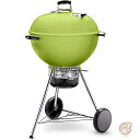 【 先着55名! 2日間限定ゾロ目555円クーポン】BBQ 炭火焼きグリル マスタータッチ 22インチ 56cm チャコールグリル スプリンググリーン ウェーバ...