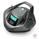 【 先着55名! 2日間限定ゾロ目555円クーポン】プールクリーナー コードレス ロボット式プール掃除機 自動駐車機能 ポータブル 地上フラットプール(最大 4...