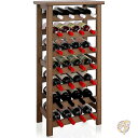 【30日限定500OFFクーポン配信】ワインラック 竹製ワインラック 28本収納ディスプレイホルダー テーブルトップ付き 7段自立式収納棚 キッチン パントリー...