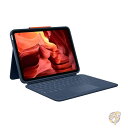 キーボードケース ラギッドコンボ 4タッチキーボードケース トラックパッド&スマートコネクタ搭載 iPad 第10世代用 クラシックブルー タブレット用品 ロジクール Logitech