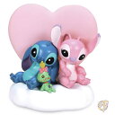 【全品555円クーポン配信中】Disney ディズニー スティッチ エンジェル スクランプ ライトアップフィギュア リロ&スティッチ 置物 インテリア Lilo & Stitch