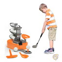 ゴルフセット キッズ ゴルフおもちゃセット 左右のクラブヘッド付き 男の子用アウトドアスポーツおもちゃ 幼児用室内ゴルフボールゲーム 子供のアクティブな運動 庭...