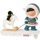 【300円クーポン配信中】クリスマスオーナメント 2025 フロスティフレンズ 2025 スノーマン コレクターズギフト クリスマス デコレーション 飾り アメリカ ホールマーク キープセイク Hallmark Keepsake
