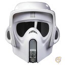 スター ウォーズ STAR WARS ブラックシリーズ スカウトトルーパー プレミアム電子ヘルメット サウンドエフェクト付き ジェダイの帰還 大人用ロールプレイアイテム マスク おもちゃ