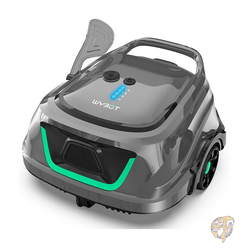 WYBOT ワイボット A1 コードレス プール掃除機 最大120分稼働 デュアルフィルター搭載ロボット式プール..