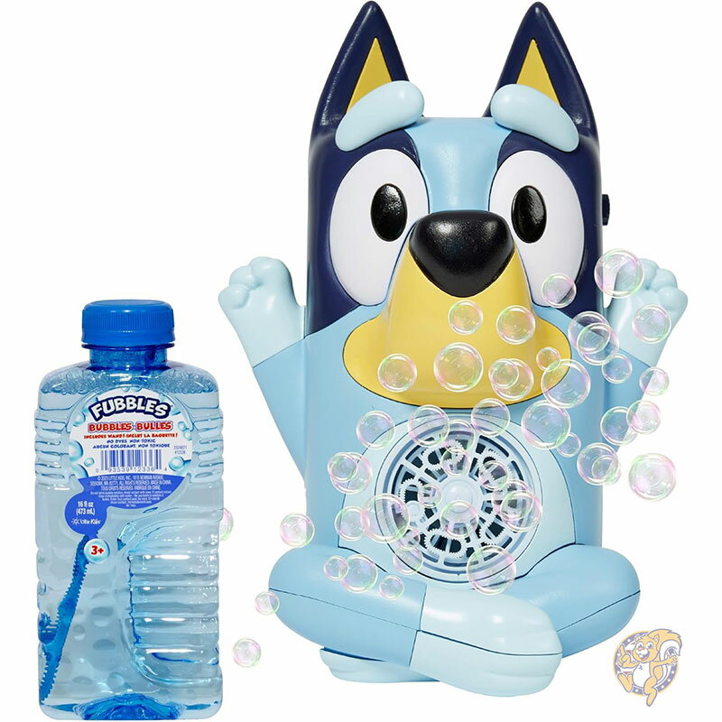 シャボン玉 Bluey ブルーイ こぼれない ミュージカルバブルマシン 幼児 子供向け シャボン玉おもちゃ 予備シャボン玉液付き シャボン玉液ボトルの色は異なります Little Kids リトルキッズ