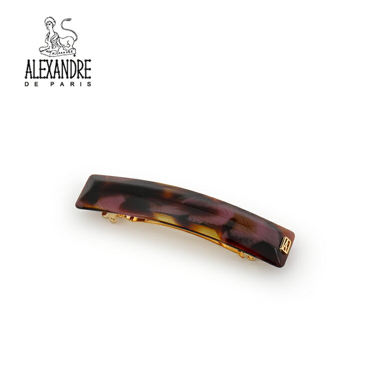 アレクサンドルドゥパリ バレッタ アレクサンドル ドゥ パリ ALEXANDRE DE PARIS バレッタ aa6-18071-04a23 髪留め マーブル ブランド ハンドメイド ヘアアクセサリー 大人 女性 かわいい おしゃれ