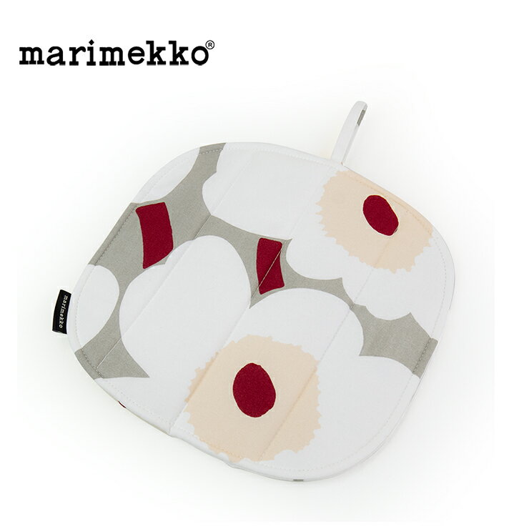 マリメッコ 鍋敷き Pieni Unikko ポットホルダー Pieni Unikko Oven mitten & pot holder 073029 ウニッコ 鍋つかみ おしゃれ ホルダー 北欧 なべしき 母の日 結婚祝い 新築祝い 引越し祝い ギフト プレゼント 女性 オシャレ マリメッコキッチン