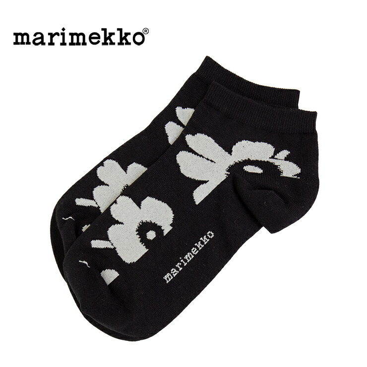 marimekko【マリメッコ】 RASU JUHLA UNIKKO ショートソックス 092031 マリメッコ靴下 レディース 靴下 おしゃれ 柄 ブランド コットン 綿 春 夏 秋 冬 プレゼント ベージュ ハーフソックス 脱げない かわいい 送料無料