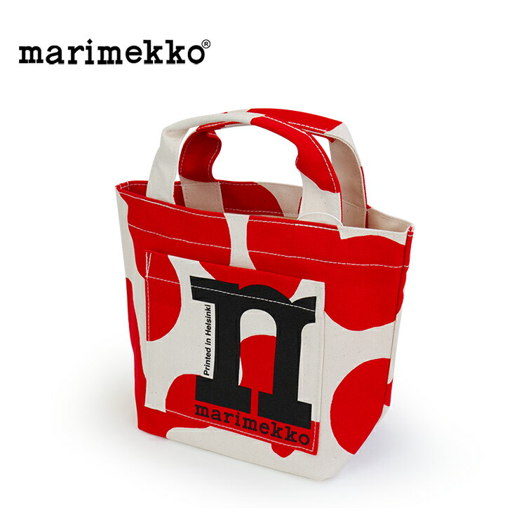 marimekko【マリメッコ】 Mono Mini Tote Pulloposti トートバッグ 091975 レディース ハンドバッグ キャンバス バッグ かばん カバン 鞄 かわいい 可愛い bag ブランド おしゃれ 軽い 小さめ ミニ 女の子 女性 軽量 通勤 マリメッコバッグ