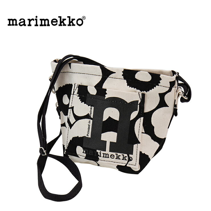 マリメッコ marimekko Mono Mini Crossbody Unikko ショルダーバッグ92198 レディース バッグ カバン 鞄 かわいい 大人 可愛い bag ブランド おしゃれ 軽い 大人 ロゴ 斜め掛け 肩掛け ショルダー マリメッコバッグ