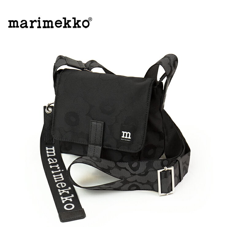 マリメッコ marimekko Mini Messenger Unikko 092803 ショルダーバッグ レディース バッグ カバン 鞄 かわいい 大人 可愛い bag ブランド おしゃれ 軽い 大人 ロゴ 斜め掛け 肩掛け ショルダー マリメッコバッグ