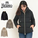 ヘルノ ダウン レディース 2023AW HERNO ダウンジャケット ARENDELLE ケープ フード ジップアップ ダウン PI001810D herno 秋 冬 秋物 冬物 ブラック 黒 ダウン ショート丈 ブランド おしゃれ 暖かい コート アウター きれいめ ナイロン 38 40 42 44の商品画像