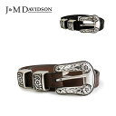 J&M DAVIDSON ジェイアンドエムデヴィッドソン ベルト BWST-0XX-AN20 ベルト ウエスタンバックル WESTERN BUCKLE 20MM...