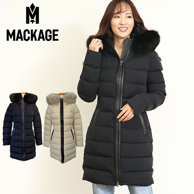 マッカージュ ダウン レディース 2023AW Mackag