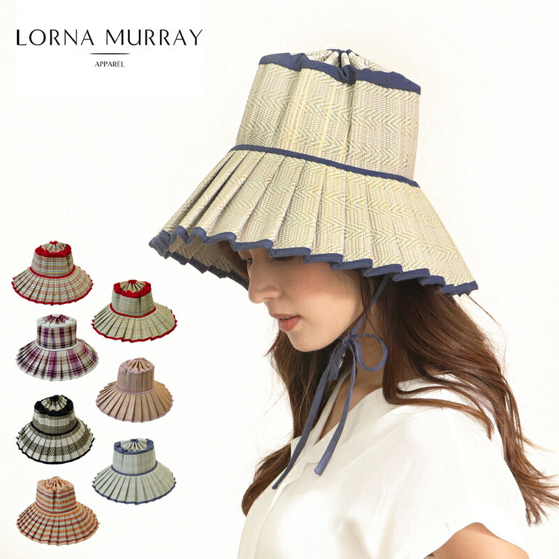 LORNA MURRAY ʥޡ쥤 Adult Capri Pleated-Brim Textile Hat  ˹ LMCAPR ǥ ץ ˹ ŷǺ ˹ ޤꤿ 襤 ȥϥå ֥ å ϥå  ä   ܡ