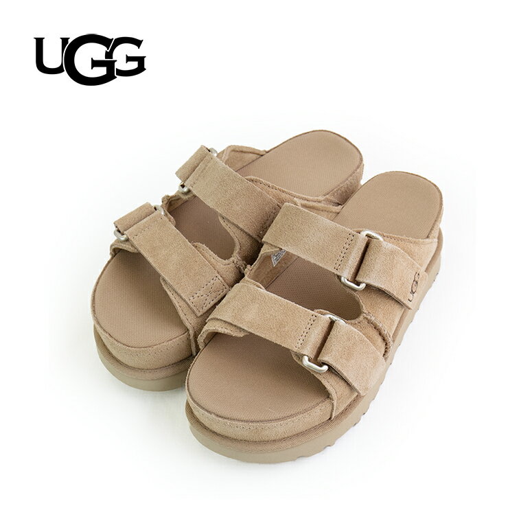 アグ UGG スライドサンダル Goldenstar Hi Slide 1155458 ゴールデンスター ハイ スライド 2024 SS 送料無料 サンダル レディース 女性 靴 厚底 スライド ブランド 軽い 歩きやすい 痛くない 大きいサイズ 滑りにくい ウエッジソール