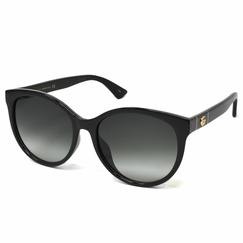 GUCCI グッチ サングラス アジアンフィット ユニセックス GG0636SK-001 男女兼用 サングラス 国内正規品 ユニセックス アジアンフィット UVカット ブランド おしゃれ レディース メンズ 女性 男性 黒 ブラック グレー
