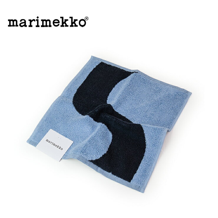 マリメッコ マリメッコ marimekko ミニタオル Seireeni 072210 ハンカチ ハンドタオル タオル 小さい ミニ mini ブランド 可愛い かわいい おしゃれ 波 ブルー 北欧 持ち運び ギフト マリメッコタオル 送料無料