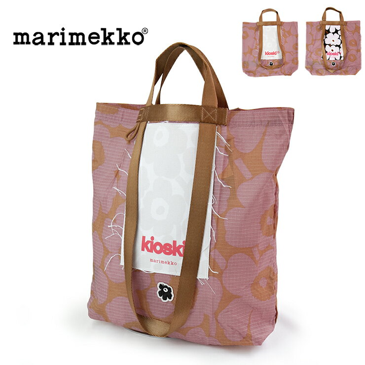 marimekko マリメッコ Funny Tote Unikko トートバッグ 091457 エコバッグ トート バッグ レディース お買い物バッグ ブランド レディースバッグ おしゃれ 軽い 大容量 女の子 女性 バッグ ナイロンバッグ 北欧 bag かわいい 持ち運び 便利 マリメッコバッグ