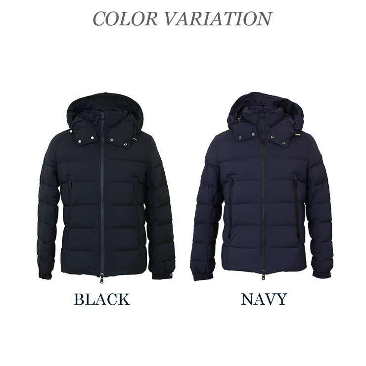 TATRAS タトラス メンズ ダウン ジャケット MTAT24A4568-D BORBORE ボルボーレ ダウンジャケット メンズ 男性 ブランド おしゃれ かっこいい ダウン フード スリム アウター 軽い 黒 ブラック 紺 ネイビー ナイロン あったか 暖かい あたたかい アウター 秋 冬 秋冬