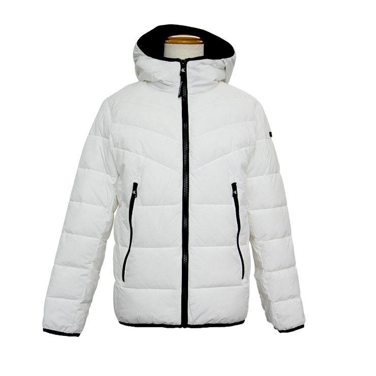 楽天市場】カルバンクライン ダウンジャケット（カラーホワイト）の通販