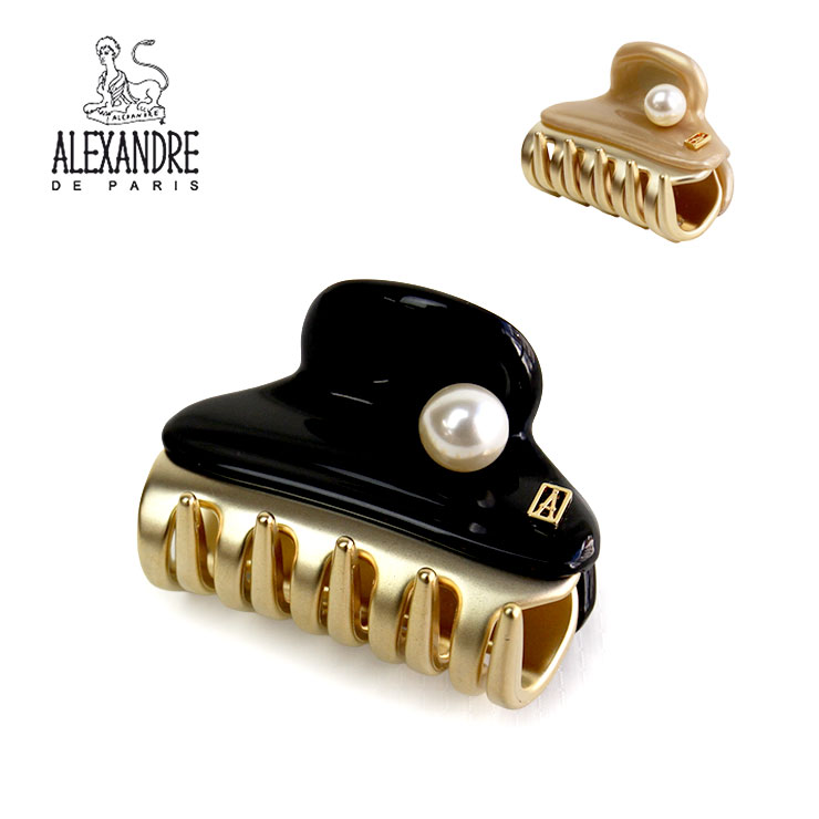 ALEXANDRE DE PARIS【アレクサンドル ドゥ パリ】ヘアクリップ(小)ICC45-14339-71