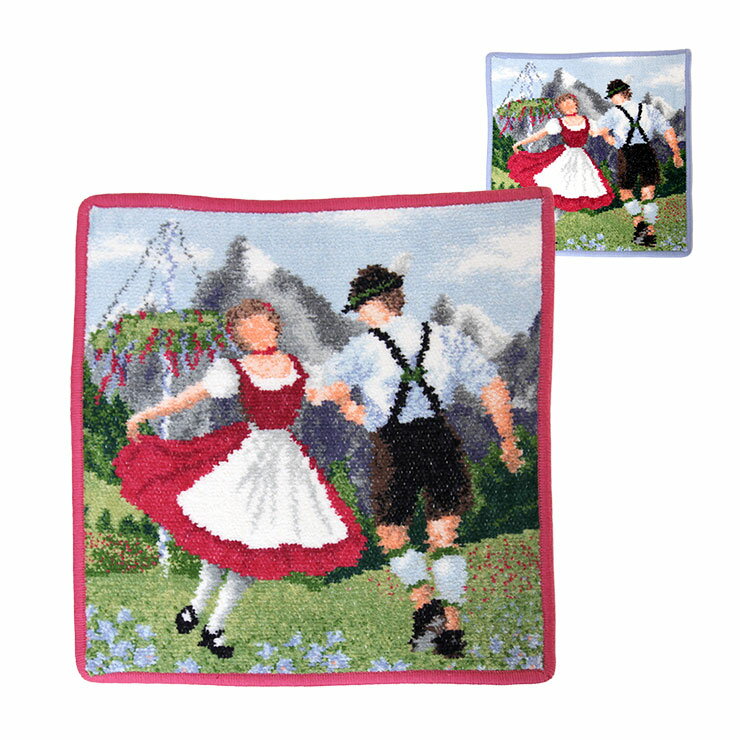 FEILER フェイラー ハンドタオル Traditinal-Dancing ハンカチ レディース 大人 女性 プレゼント ギフト かわいい おしゃれ タオルハンカチ ハンカチタオル ブランド フェイラーハンドタオル