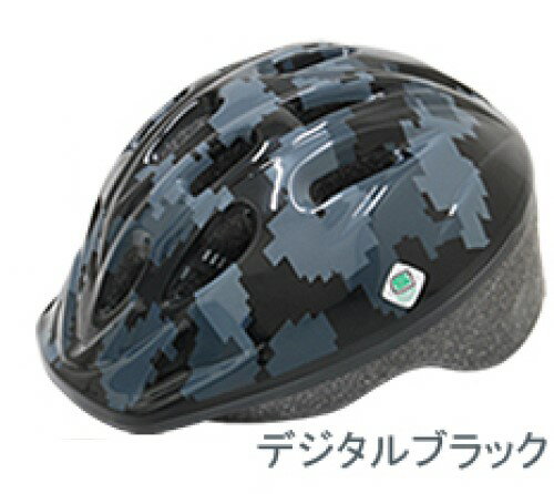【アウトレットセール】PALMY パルミー P-MV12 パルミーキッズヘルメット 　デジタルブラック