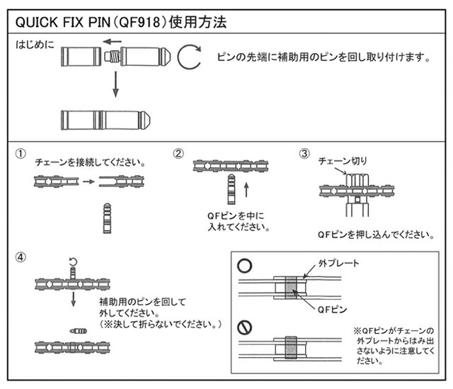 YBN QF918 QUICK FIX PIN����ñ����