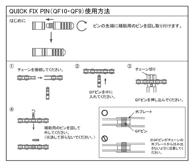 YBN QF9��QUICK FIX PIN������9����