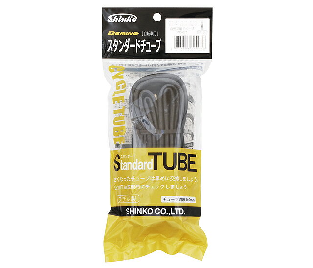 ・コストパフォーマンスに優れたスタンダードチューブ ・肉厚：0.90mm ・英式バルブ ■サイズ 27-28×1 1/2 W/O　　英式バルブ