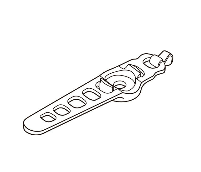 ・交換、補修用のフロント用ラバーバンド+フック ■用途　適合モデル ・ORB（SL-LD160-F）