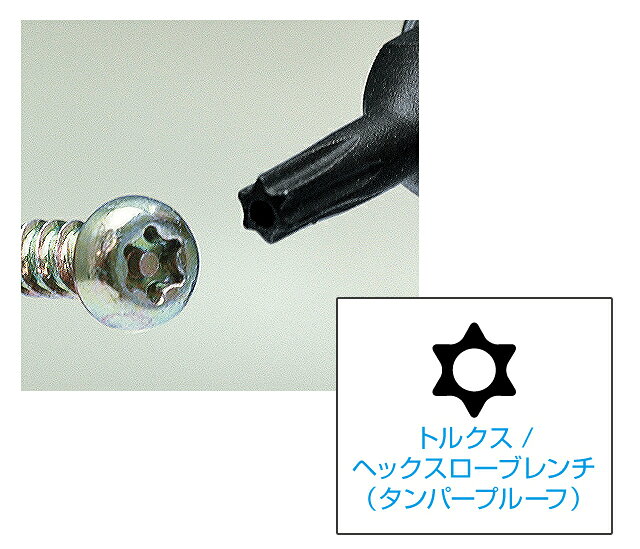 HOZAN ホーザン W-81 ヘックスローブレンチセット