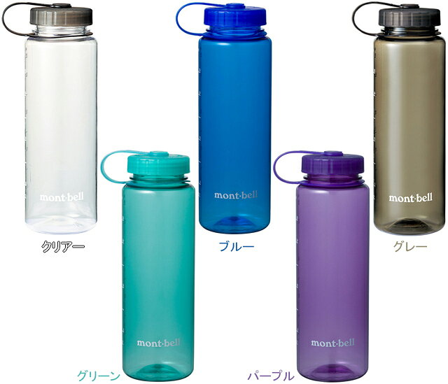 モンベル mont-bell 1124818 クリアボトル 1.0L