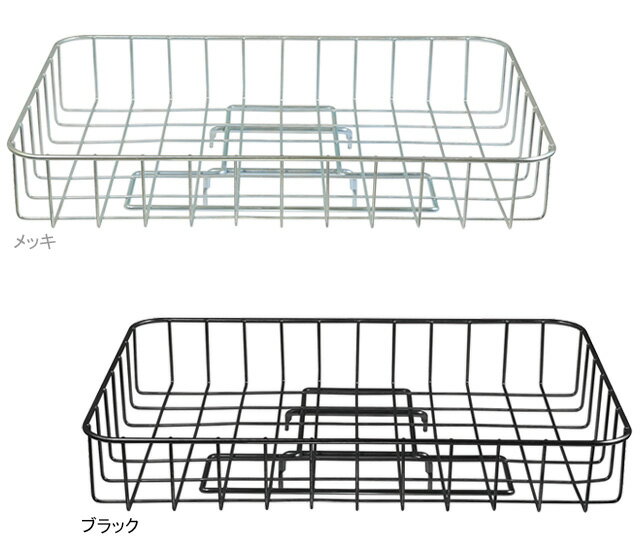 ・「ADVANS+f」フロント用マウントシステム対応ワイヤーバスケット・浅型タイプで大きめの箱や大型リュックなどが簡単に載せ降ろし可能・マイバスケットを利用する時もゴム紐で固定するだけで便利・すっきりとしたスタイリッシュなデザインで、様々なスポーツ車にマッチする浅型設計・通学や通勤など日常的な使用を想定し、バスケット底部を補強することにより優れた耐久性を実現 ■加工　亜鉛メッキ■重量 920g■サイズ 幅465mm×奥行315mm×高さ70mm耐荷重：5kg■用途　 ※本製品は単品では使用できません。※取り付けにはフロント用マウントシステム対応の専用マウントが別途必要です。※底面サイズは実測となります。