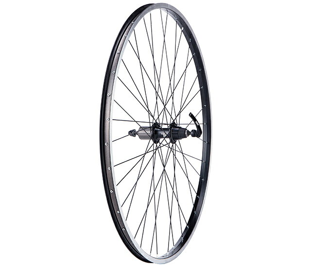 Palmy Sports パルミースポーツ RW-700C-BK-CF 700Cアルミ後ホイール カセットフリー用