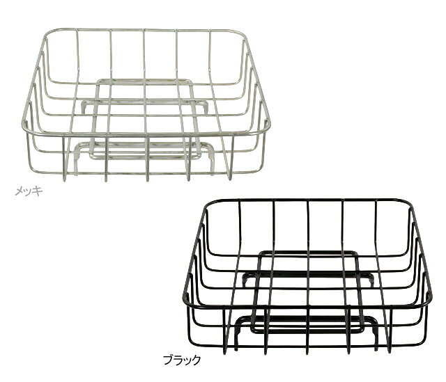 ・「ADVANS+f」フロント用マウントシステム対応ワイヤーバスケット・スクエアフォルムのコンパクトな浅型バスケット・コンパクトなのにフロントキャリア以上の使い心地・ドロップハンドルでも干渉せず取付可能な浅型・デリのパックなどちょっとした荷物に最適・耐久性と安全性に優れ実用的でありながらスポーティ車に合わせやすいスタイリッシュなデザイン ■素材　亜鉛メッキ■重量 500 g■サイズ 幅235mm×奥行272mm×高さ60mm耐荷重：5kg ※700C以上のサイズの自転車には、ハンドル、ブレーキの形状によっては、バスケットに接触し、装着できません※本製品は単品では使用できません。※取り付けにはフロント用マウントシステム対応の専用マウントが別途必要です。※底面サイズは実測となります。