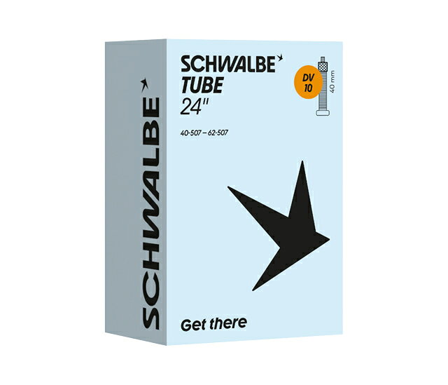 SCHWALBE シュワルベ 自転車用チューブ DV10 24×1.50/2.40（507） EV40mm BOX個装