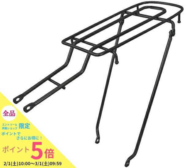 2/23(日) 01:59まで マラソン開催中! 店内エントリーで最大P9倍以上!!　昭和インダストリーズ RC-27H シート止め高床キャリア カチオンブラック