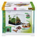 ●【エキゾテラ】レプテリアホワイト 300 CUBE High EXOTERRA【ケージ 水槽 爬虫類 両生類 ヤモリ レオパ レオパードゲッコー ヒョウモント...