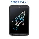 【マラソン開催!全品ポイント5倍】 パッド 電子 メモ帳 電子パッド 電子メモ 作戦 ボード 落書き ロック 機能 単語帳 筆談ボード 書いて消せる 8.5インチ 黒 DENSIPA 送料無料