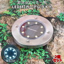 LED ガーデン ライト 2台 セット ソーラー 光センサー ソーラーライト 庭 照明 夜間 自動 点灯 埋め込み式 防水 防水ライト 防犯 庭 芝生 ステー付き 簡単 設置 スパイク 電源 不要 飾り 装飾 2-LED8TOU TOKU 送料無料 CM