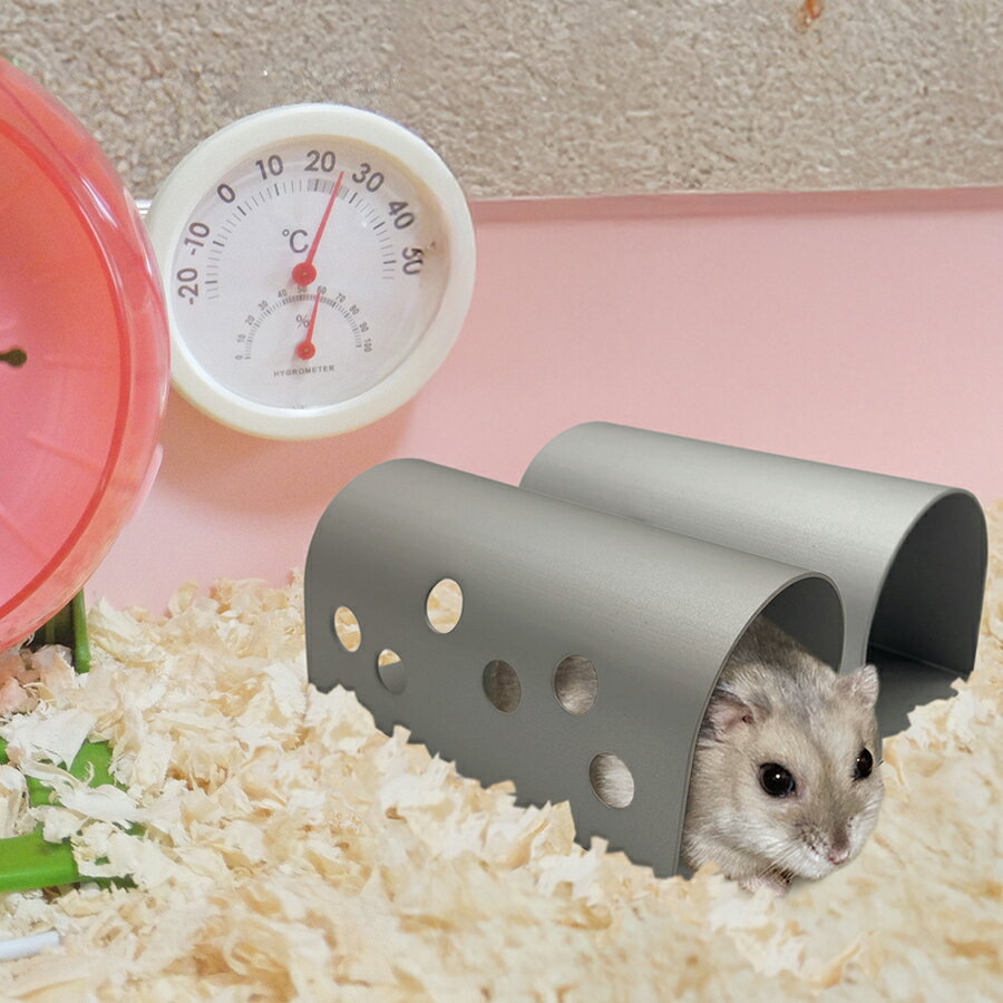 ＼0のつく日P3倍／【楽天2位】ハムスター ひんやり ベッド＆トンネルセットアルミ ...