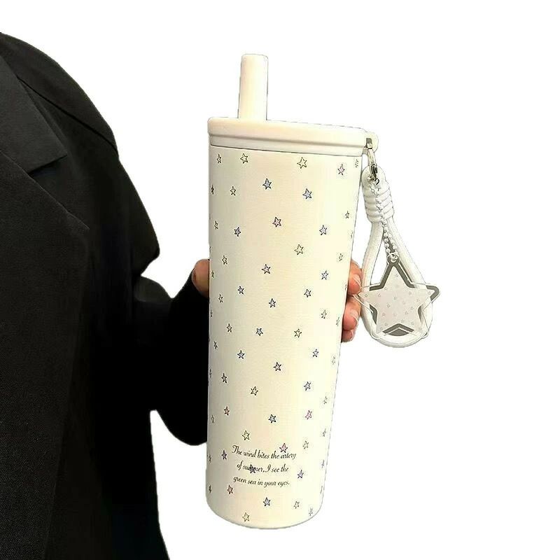保温カップ316ストローカップ女子高?値コップ外出外に大容量コップを持って行く