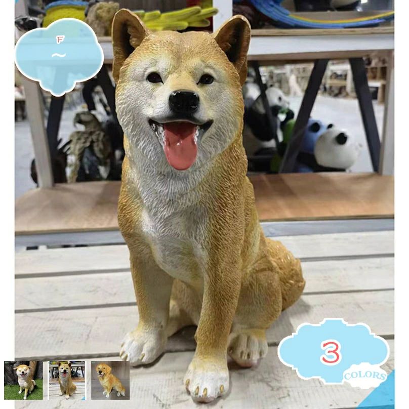 楽天市場】陶器 犬の置物（ガーデンオーナメント・置物｜エクステリア