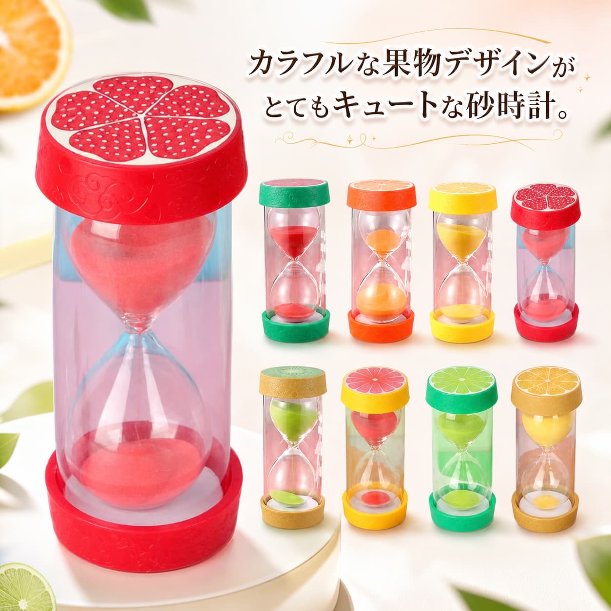 ＼超目玉商品／砂時計 1分 3分 5分 10分 15分 20分 30分 45分 60分 砂タイマー 果物 置物 すな時計 学習 キッチンタイマー キッズ 歯磨き ガラス製 時計 時間計測 勉強 置き時計 料理 ゲーム 眠り フルーツ タイマー インテリア