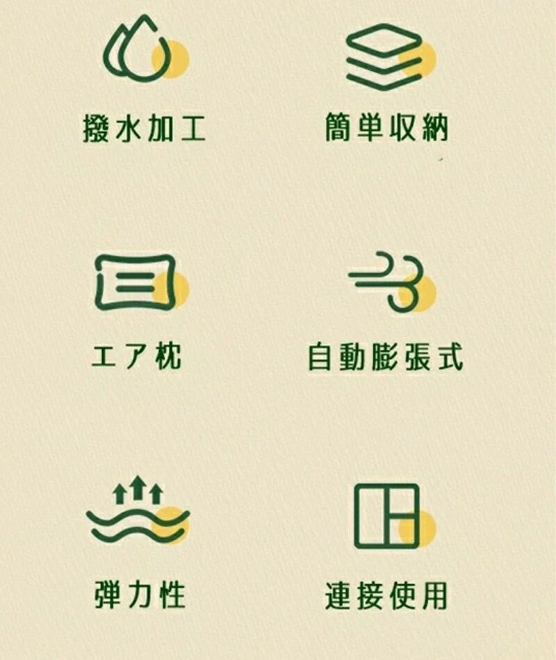 ギフト おすすめ 収納袋付き ワイド 大きいトラック インフレータブルマット 連結 ...